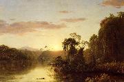 Frederic Edwin Church La Magdalena oil painting on canvas